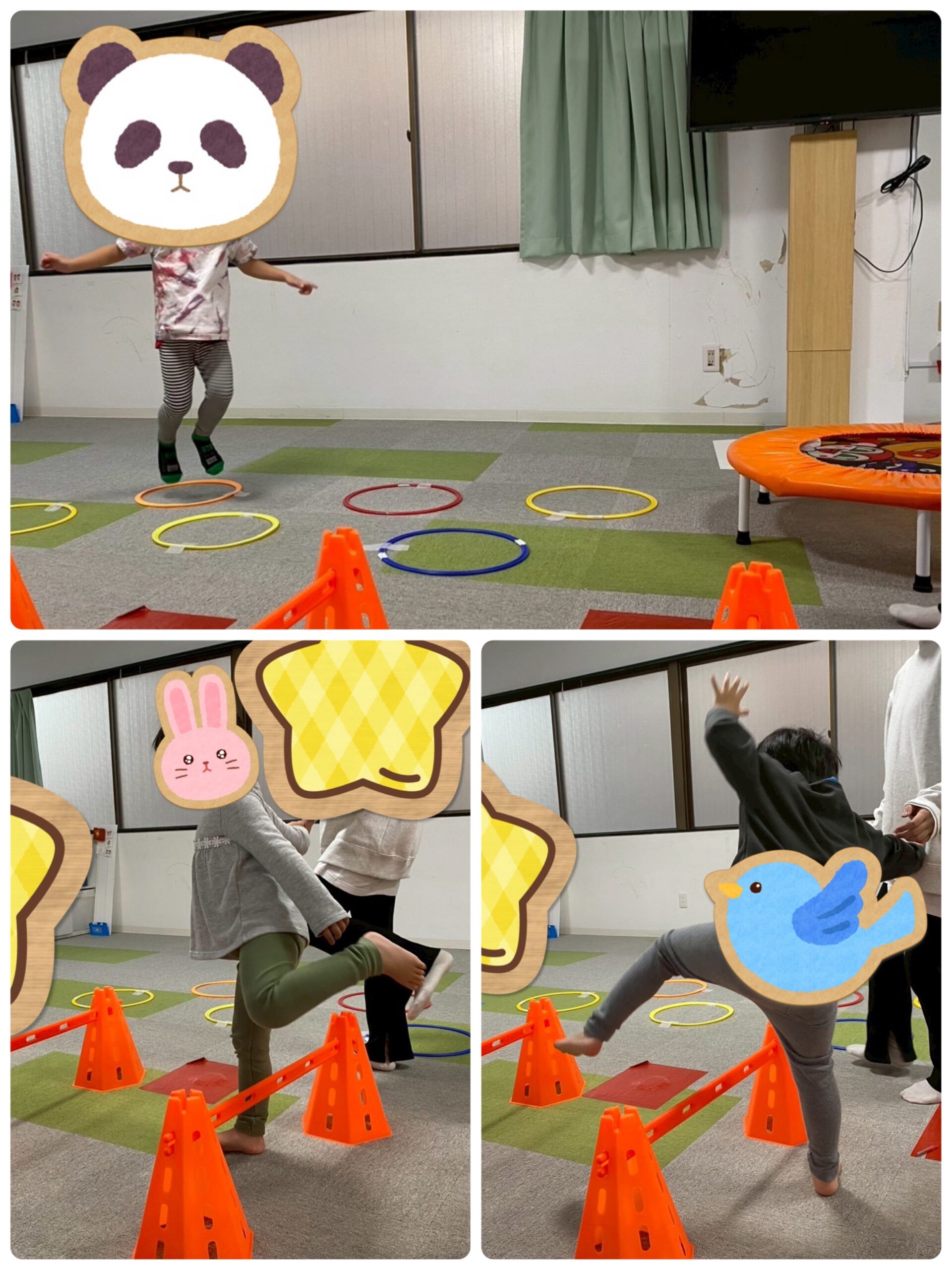 【北堀江】児童発達支援　ハードルサーキット🥰