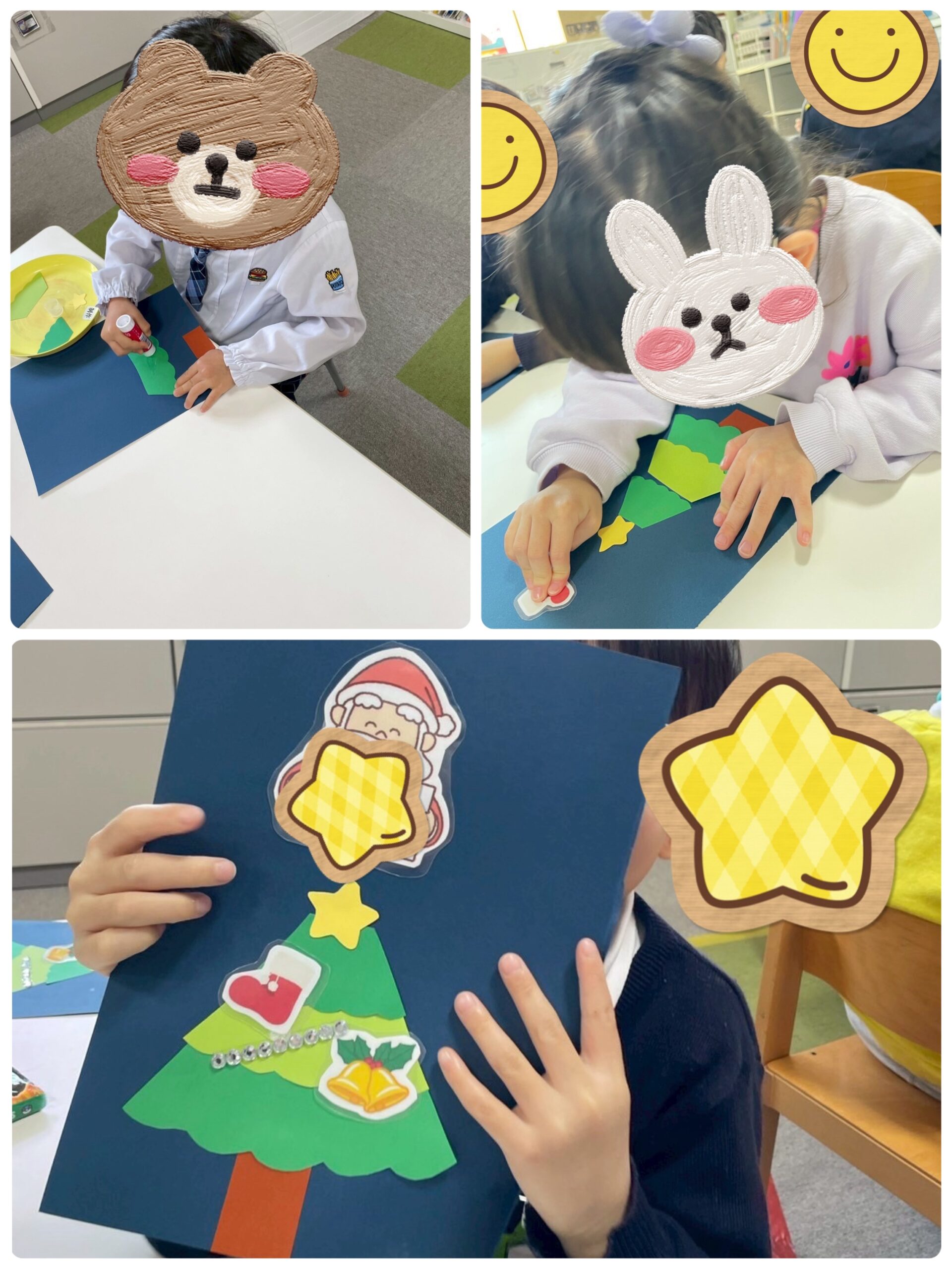 【北堀江】児童発達支援　クリスマスツリー制作🎅