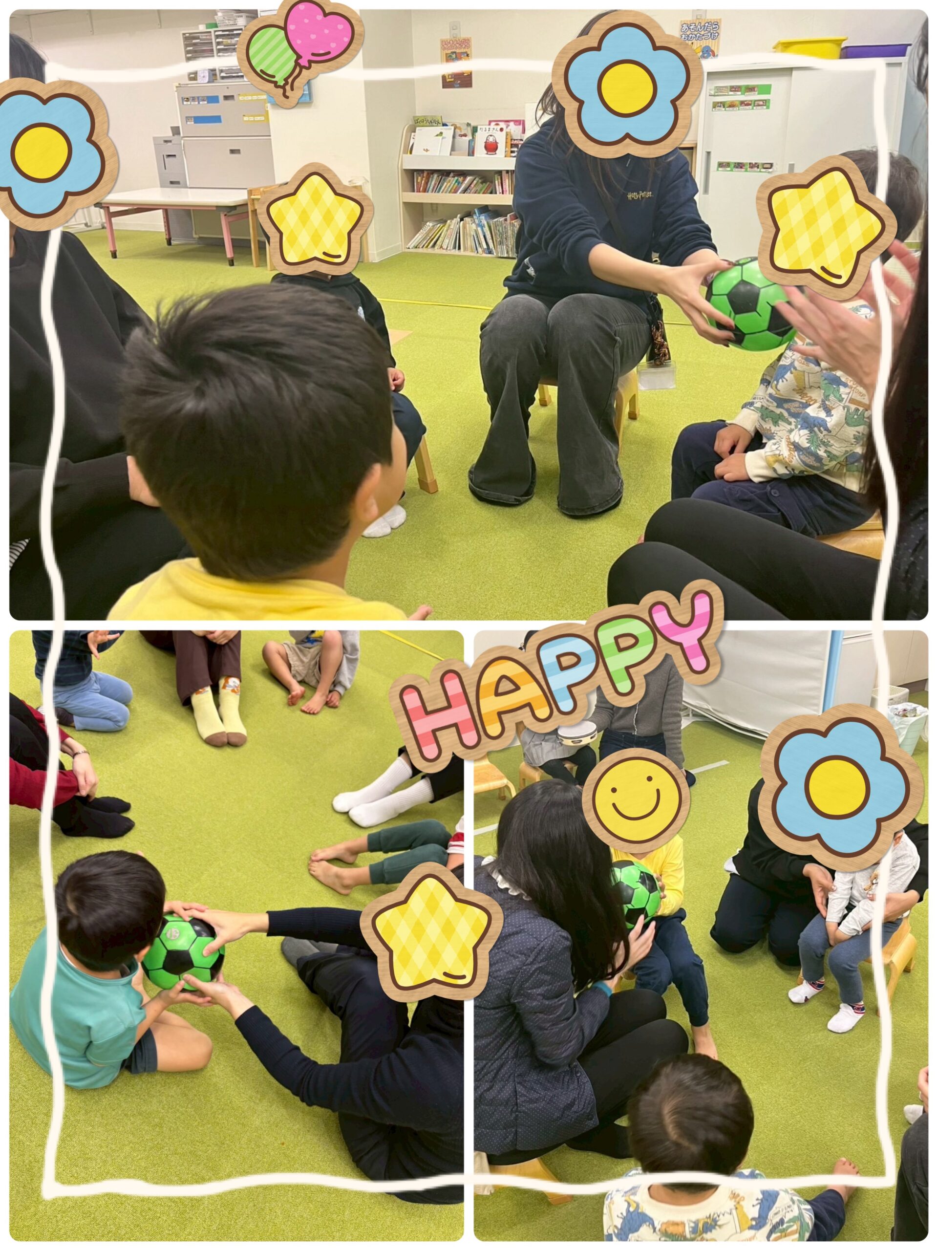 【南堀江】児童発達支援　ばくだんゲーム●～*