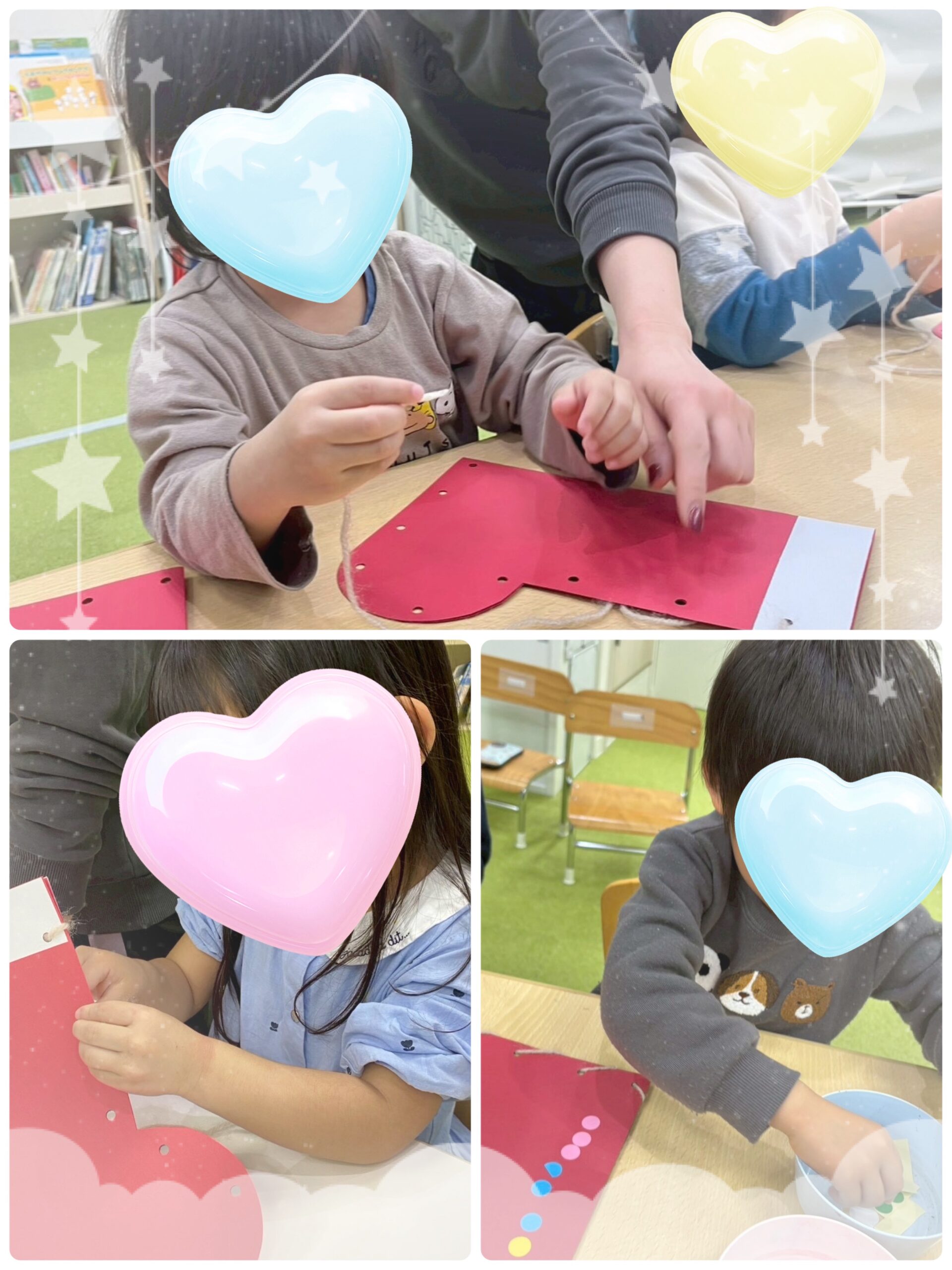 【南堀江】児童発達支援　クリスマスブーツ作り