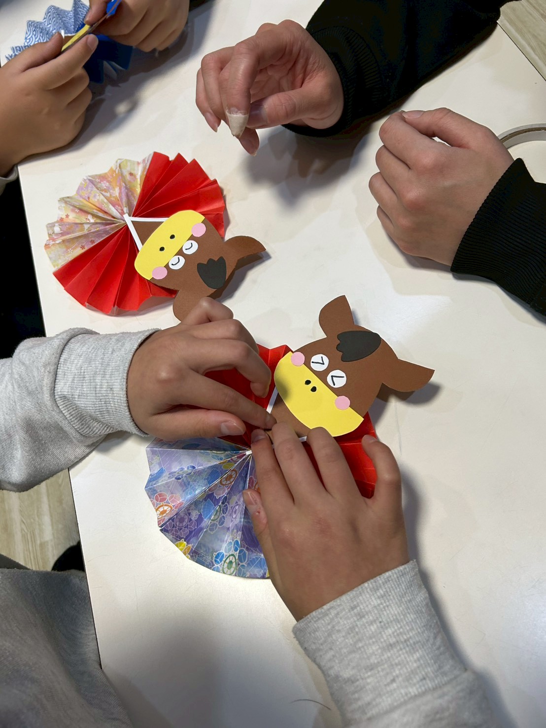 【北堀江】放デイ公文　干支制作