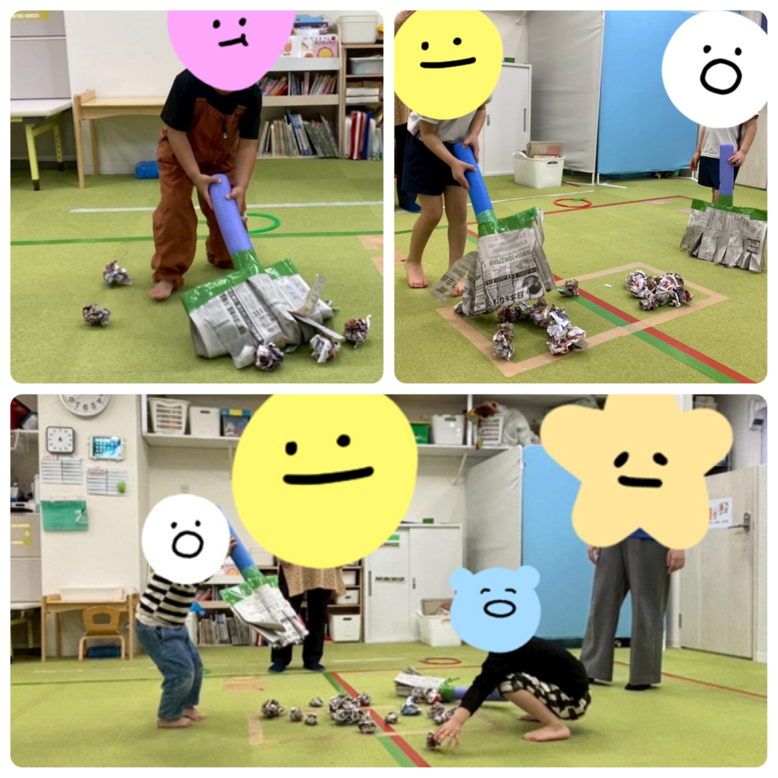 【南堀江】児童発達支援　集団活動「おおそうじ🧹」