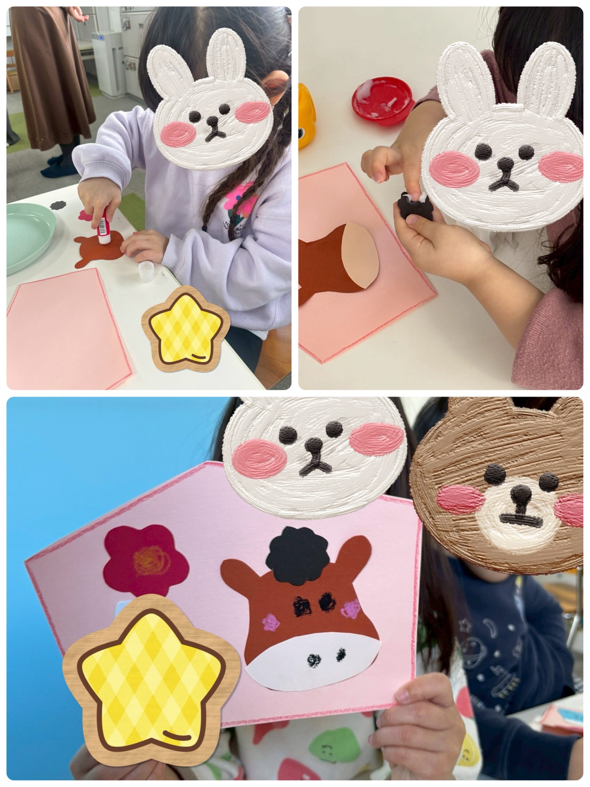 【北堀江】児童発達支援　馬の絵馬制作🐴