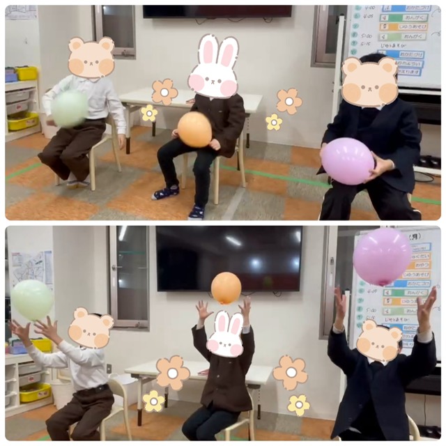 【南堀江】放デイ　音楽の日🎹✨風船リズム🎈