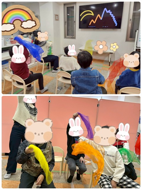 放デイ　音楽の日🎹✨模様リズム🌀🎵