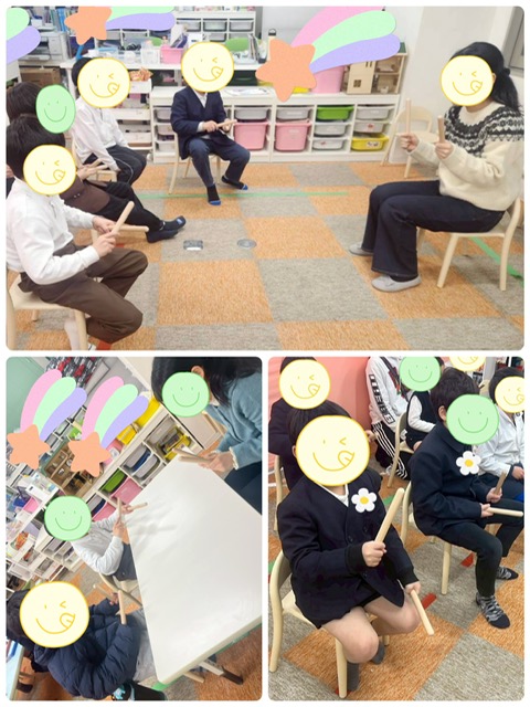 【南堀江】放デイ　音楽の日🎹リズム模倣🎵