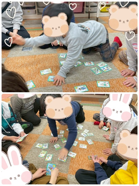 【南堀江】放デイ　カルタあそび