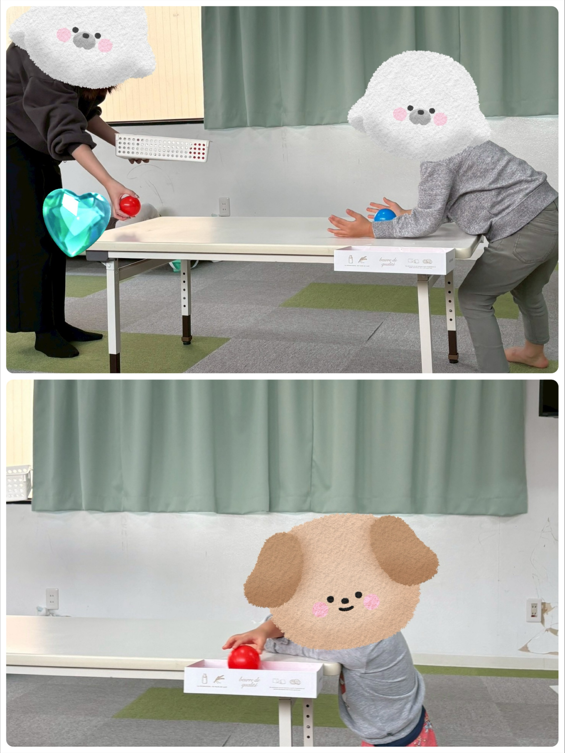 【北堀江】　児童発達支援　ボール仕分けゲーム