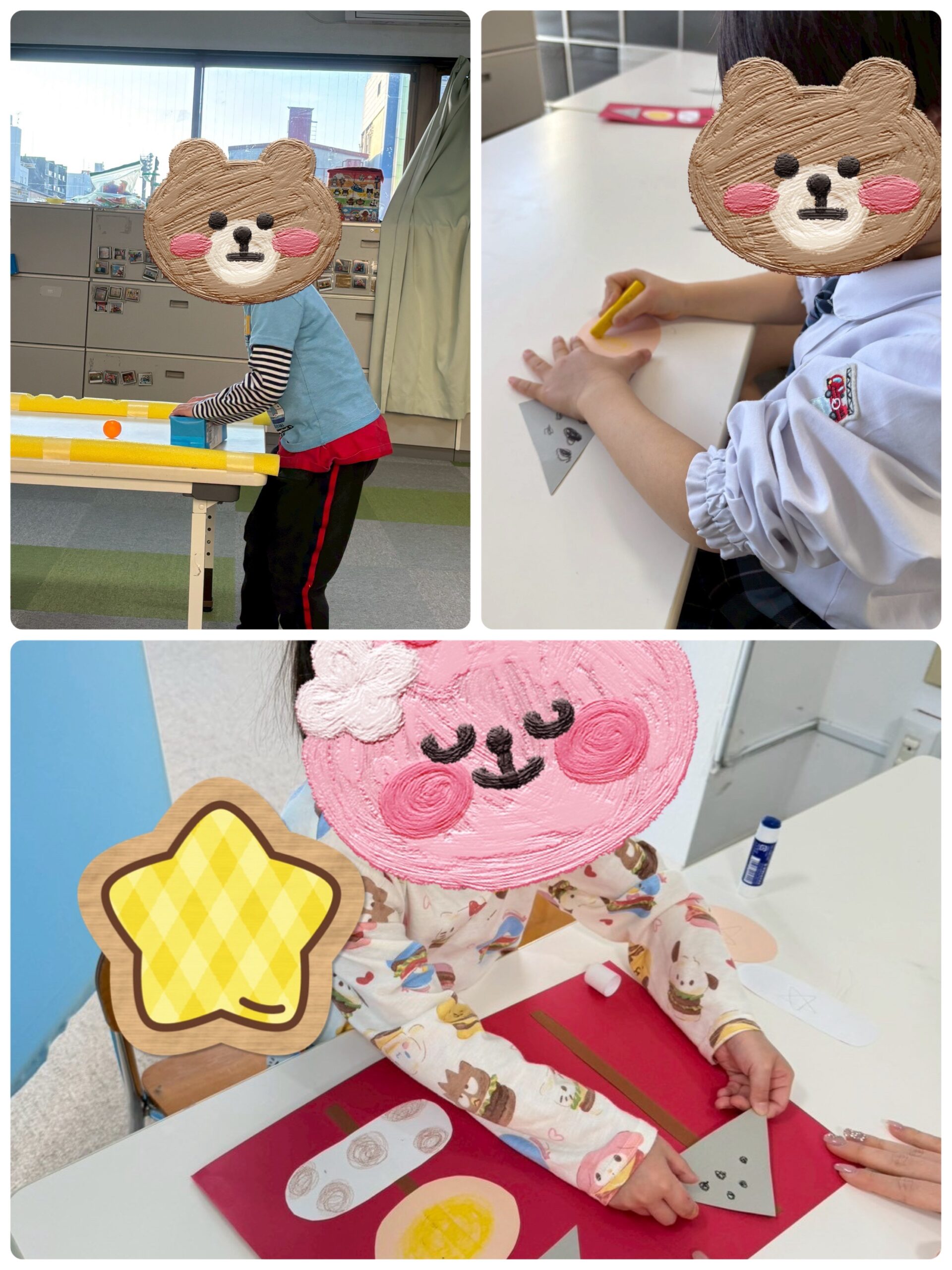 【北堀江】児童発達支援　おでん制作とホッケーゲーム🍢♡