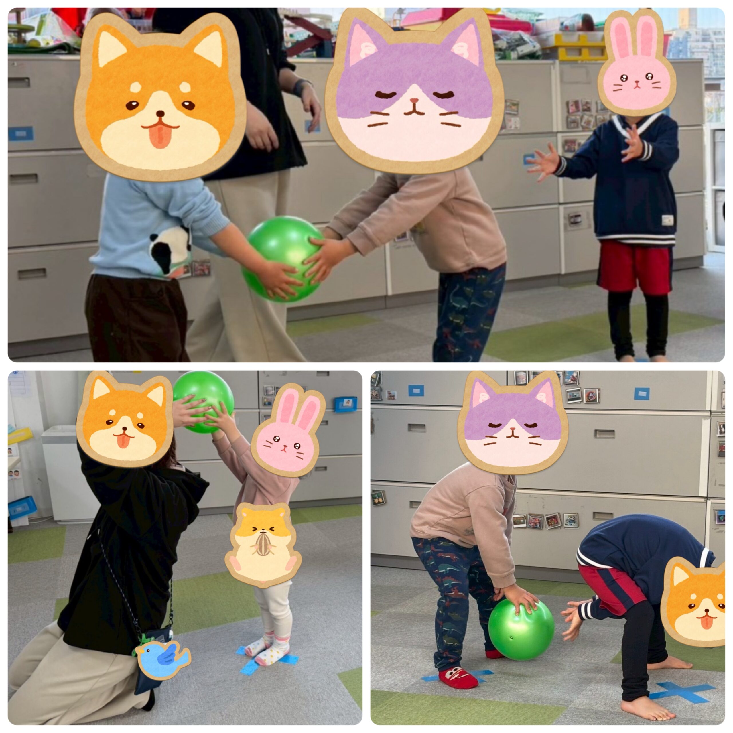 【北堀江】児童発達支援　集団活動「ボール運動」