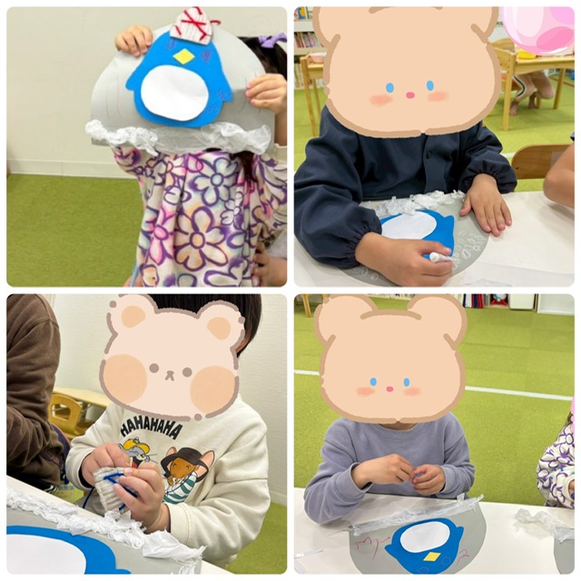 【南堀江】児童発達支援　ペンギン制作