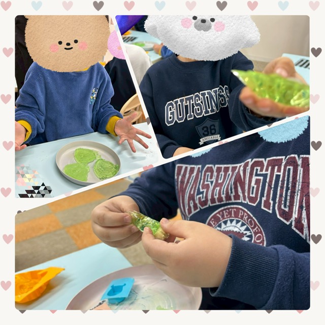 【南堀江】放デイ  ミニイベント ゼリー石鹸作り🧼