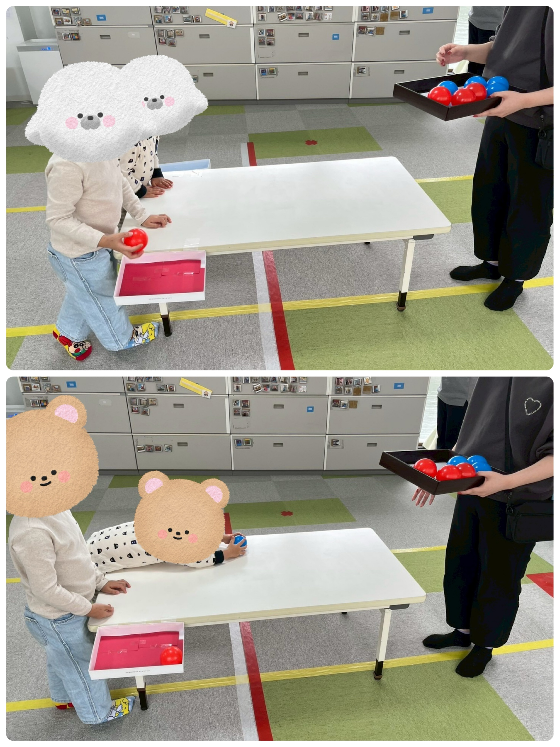 【北堀江】ボール仕分けゲーム　第3弾