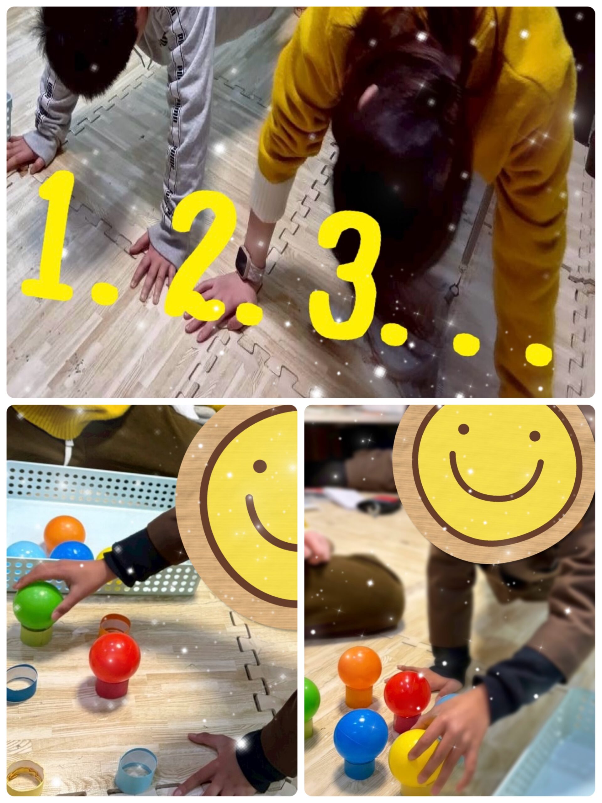 【北堀江】放デイ：公文📖　体幹トレーニング2