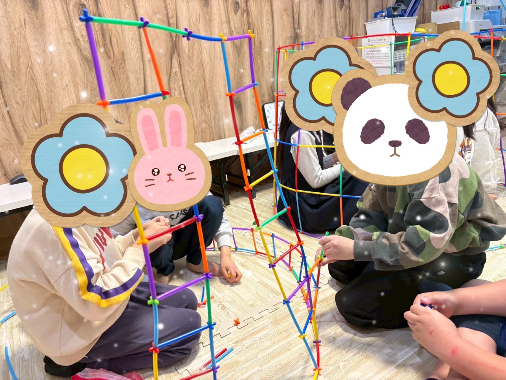 【北堀江】放デイ：公文　 自由遊びの様子