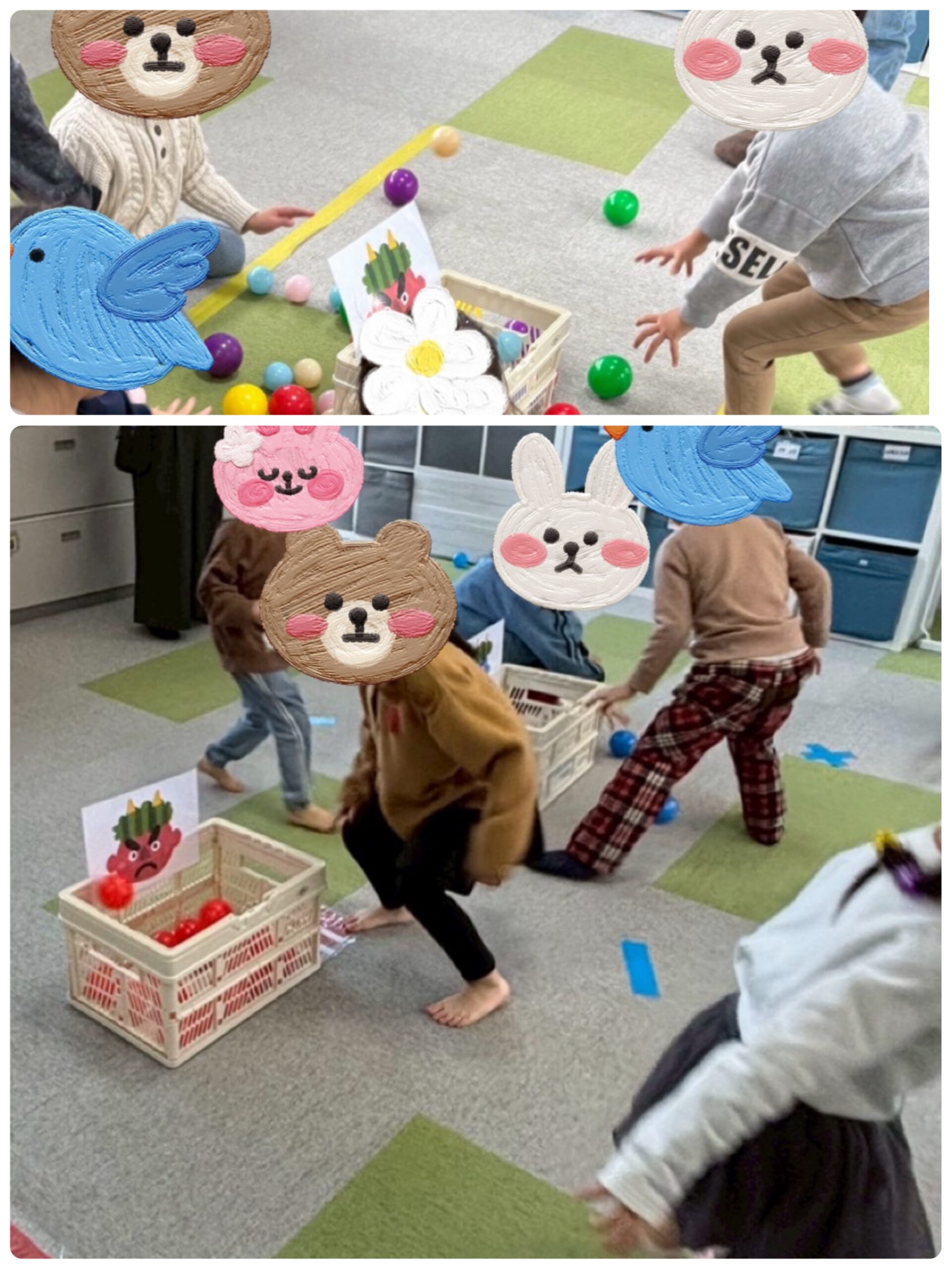 【北堀江】児童発達支援　リトミック「節分」⭐