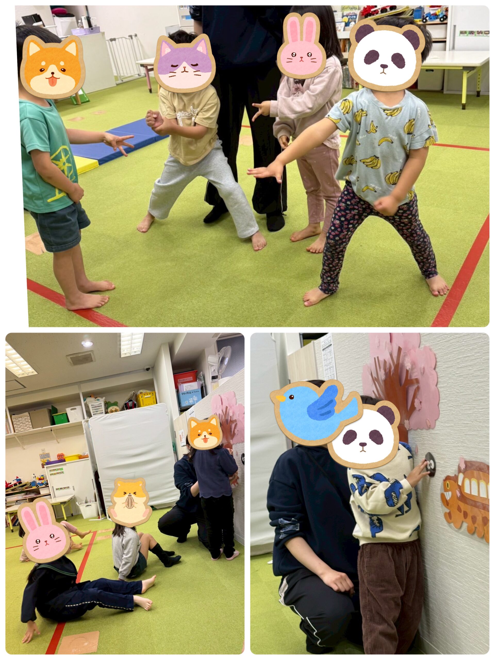 【南堀江】児童発達支援　だるまさんが転んだ②