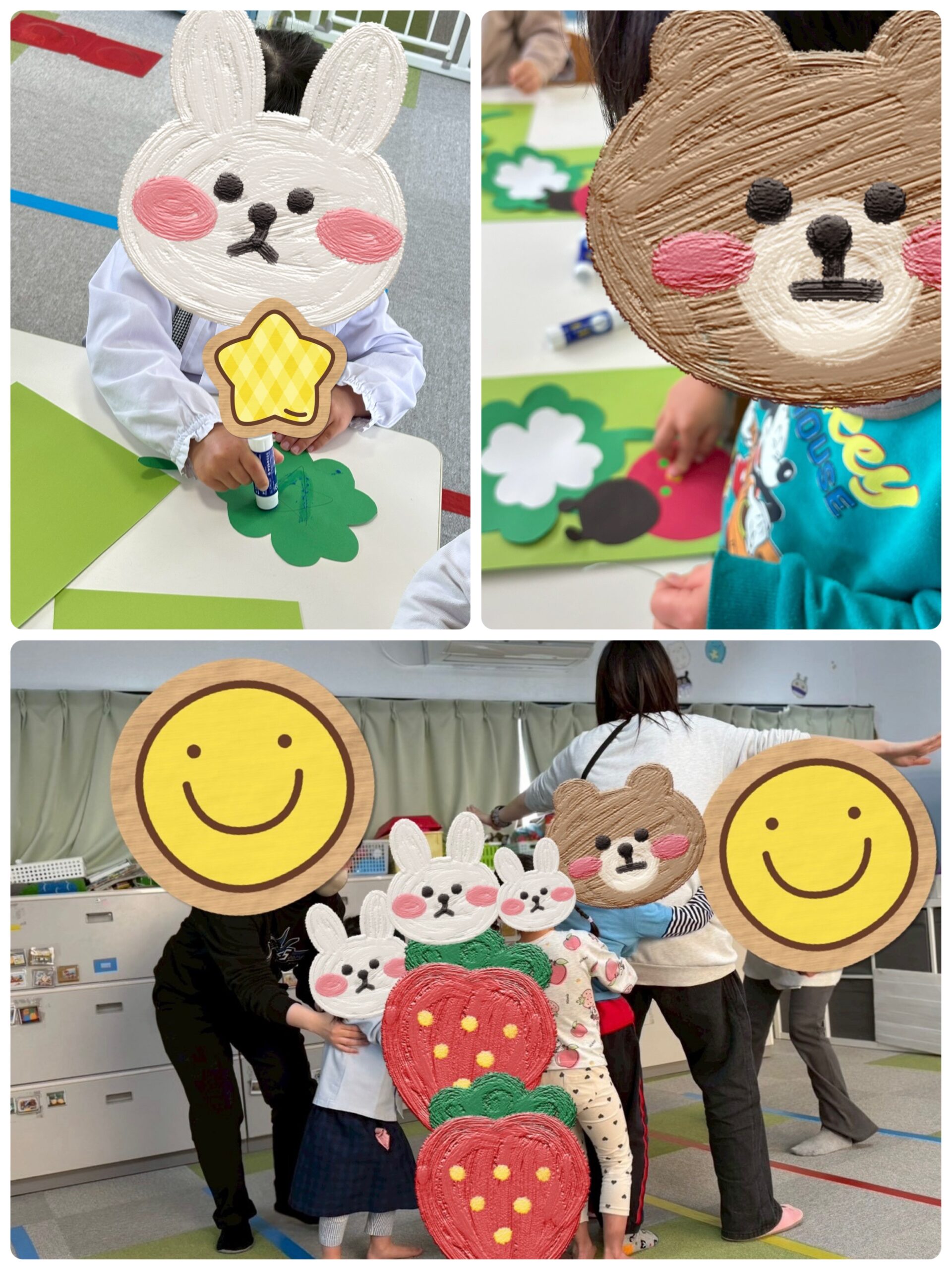 【北堀江】児童発達支援　てんとうむし制作と一列鬼ごっこ🐞