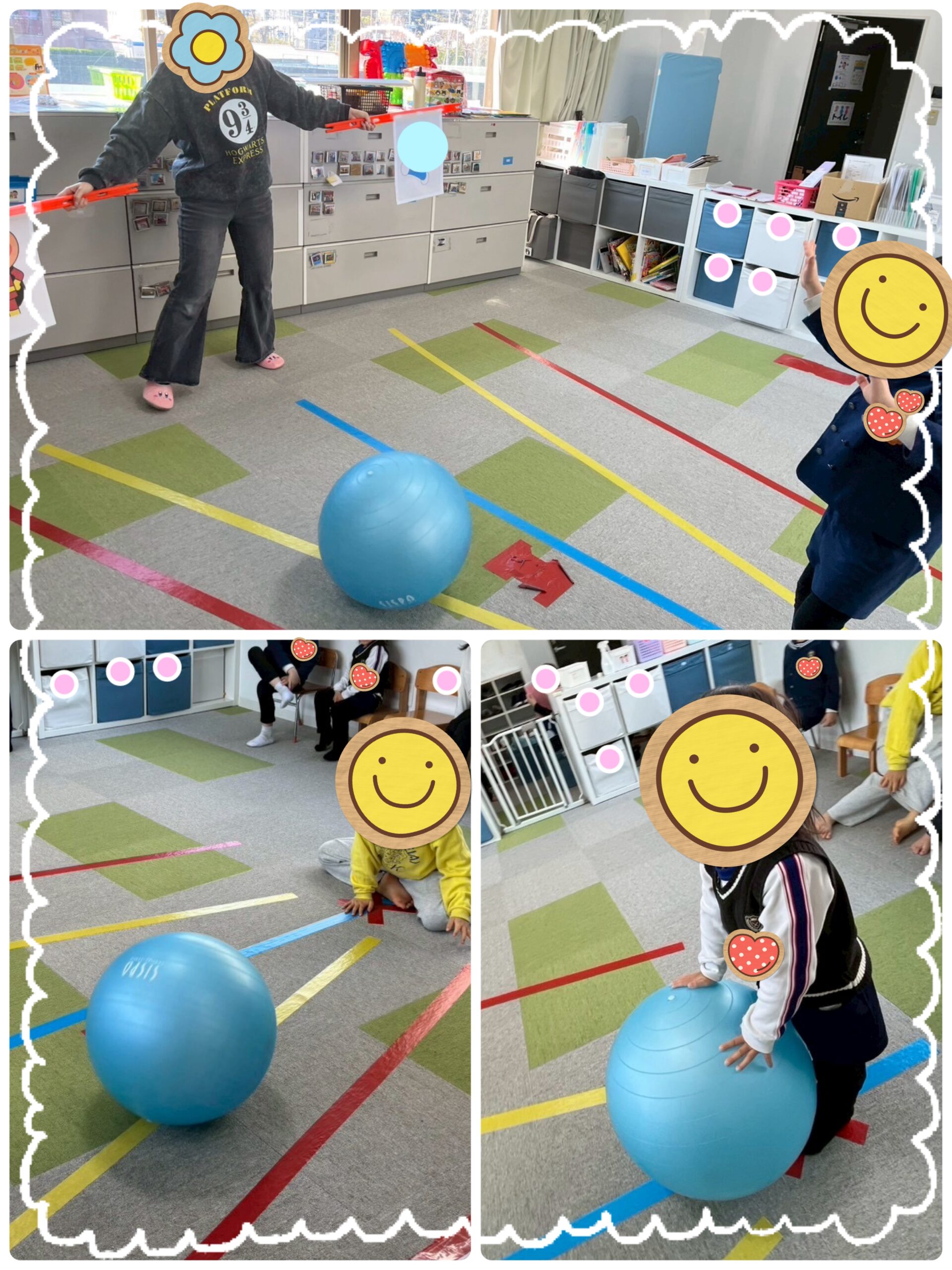 【北堀江】児童発達支援　ボールあそび②