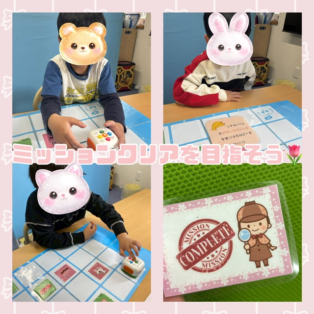 【ハッピープラス南堀江】ミッションクリアを目指そう🌷