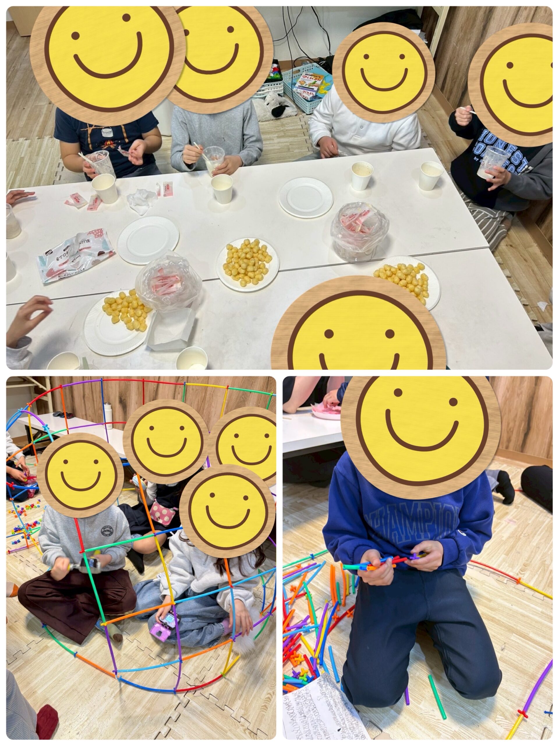 【北堀江】放デイ：公文📖　春休みの様子