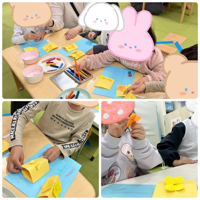 【南堀江】児童発達支援 菜の花制作🌼