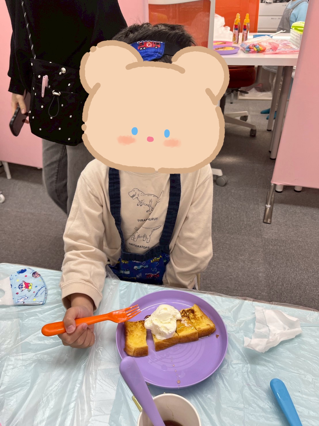 【西長堀】放デイ：公文📖　クッキング（フレンチトースト）