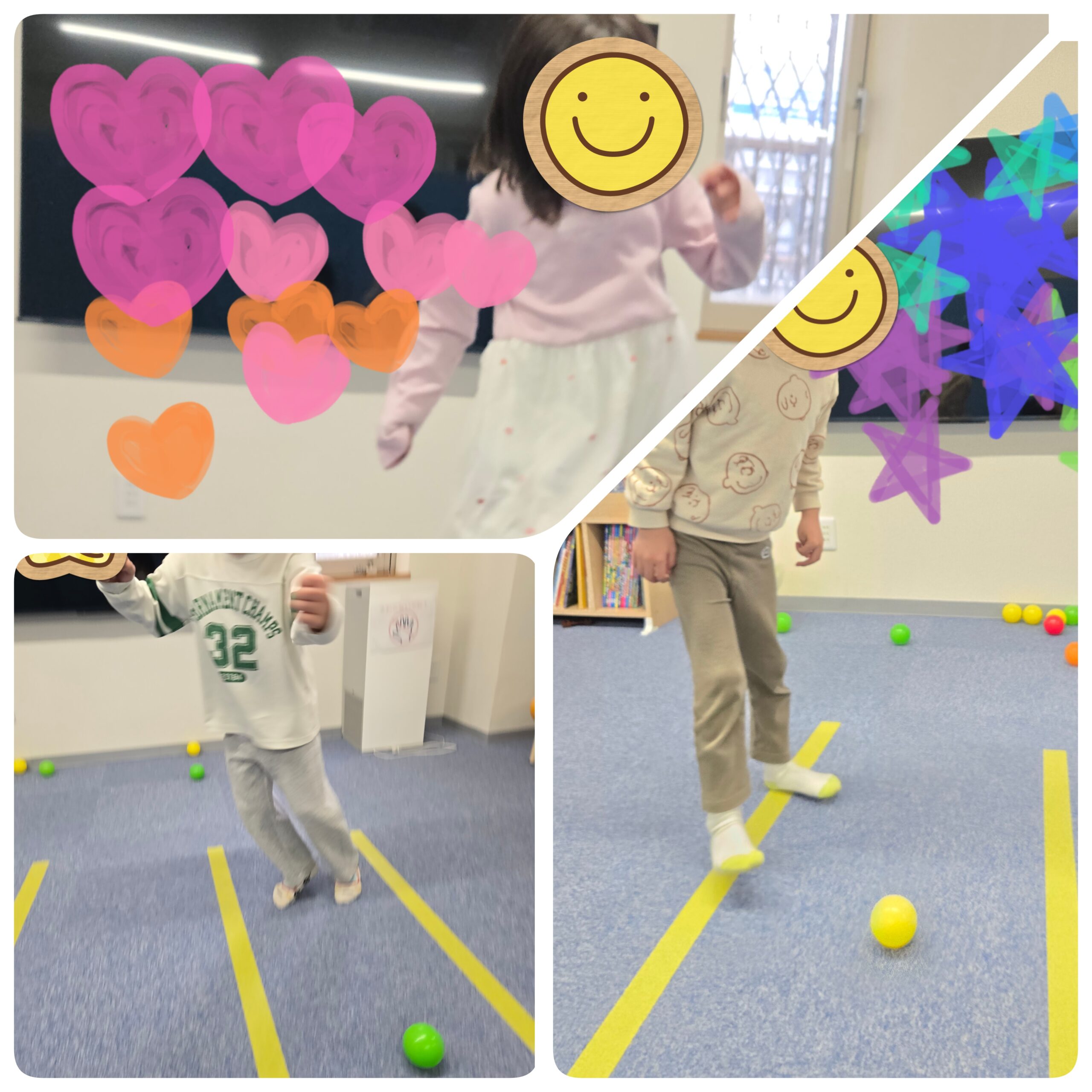 【ハッピープラス南堀江】公文📖　ボールジャンプ