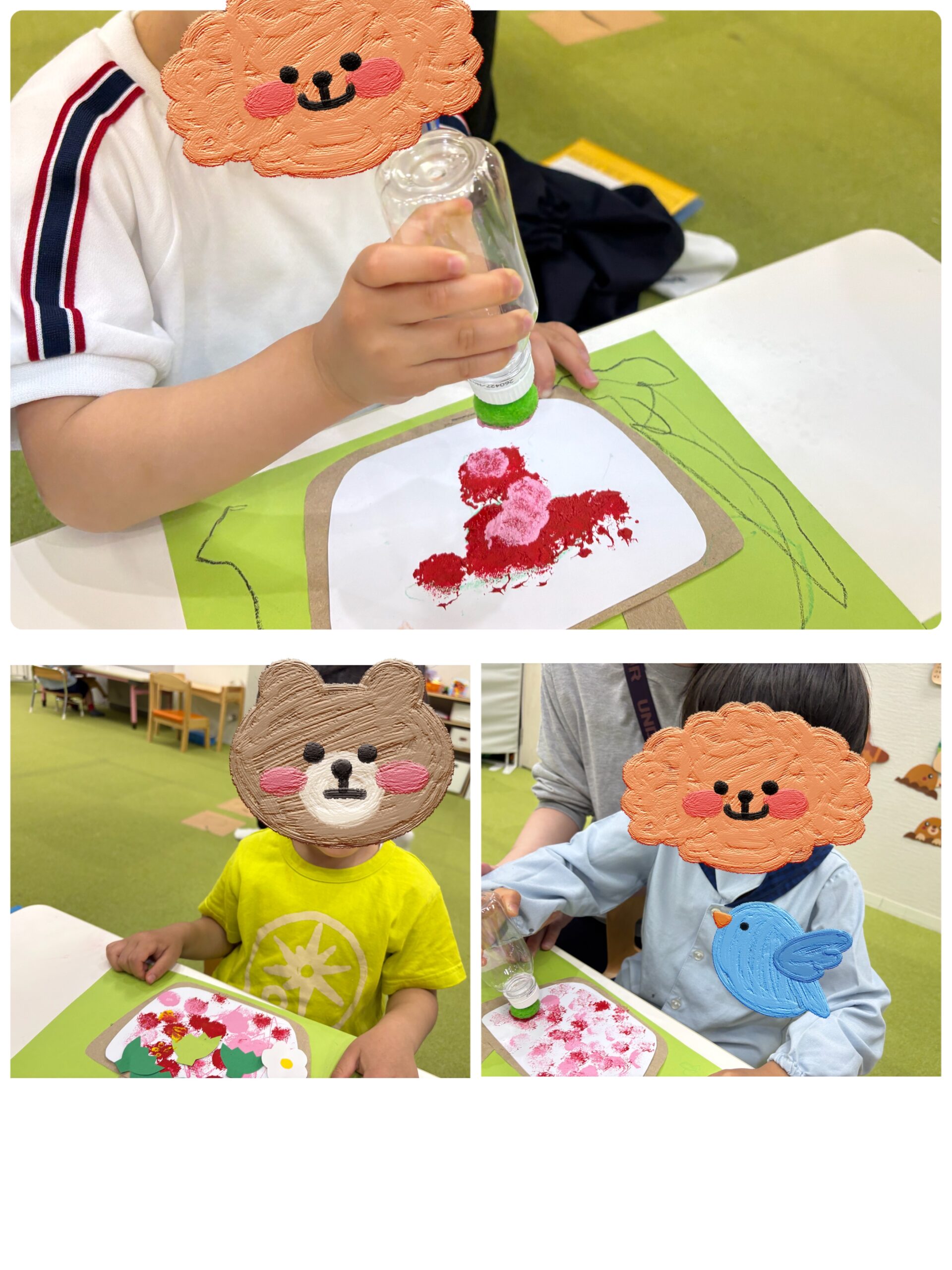 【南堀江】児童発達支援　いちご制作🍓