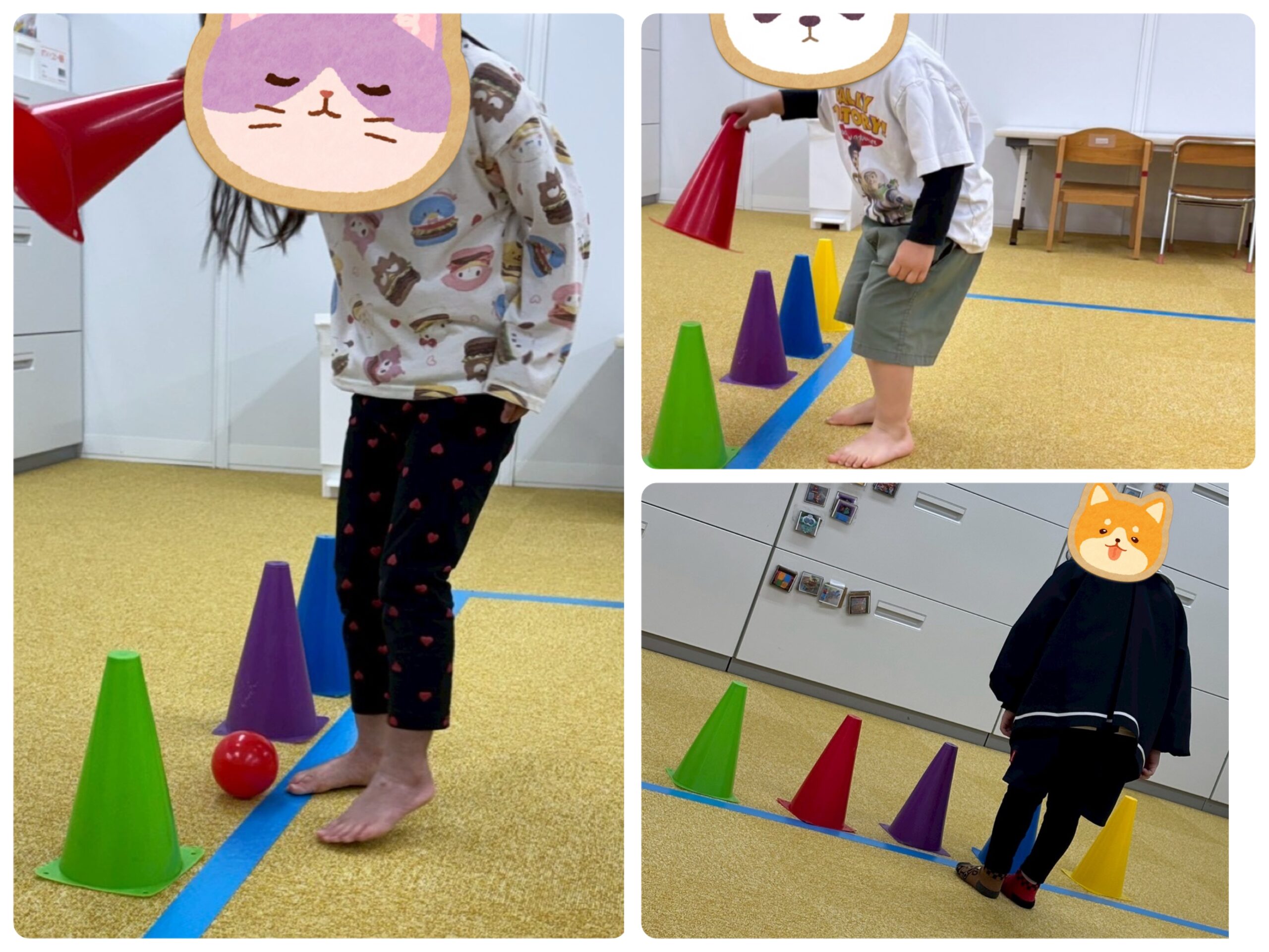 【西長堀】児童発達支援　集団活動「ボール探し」