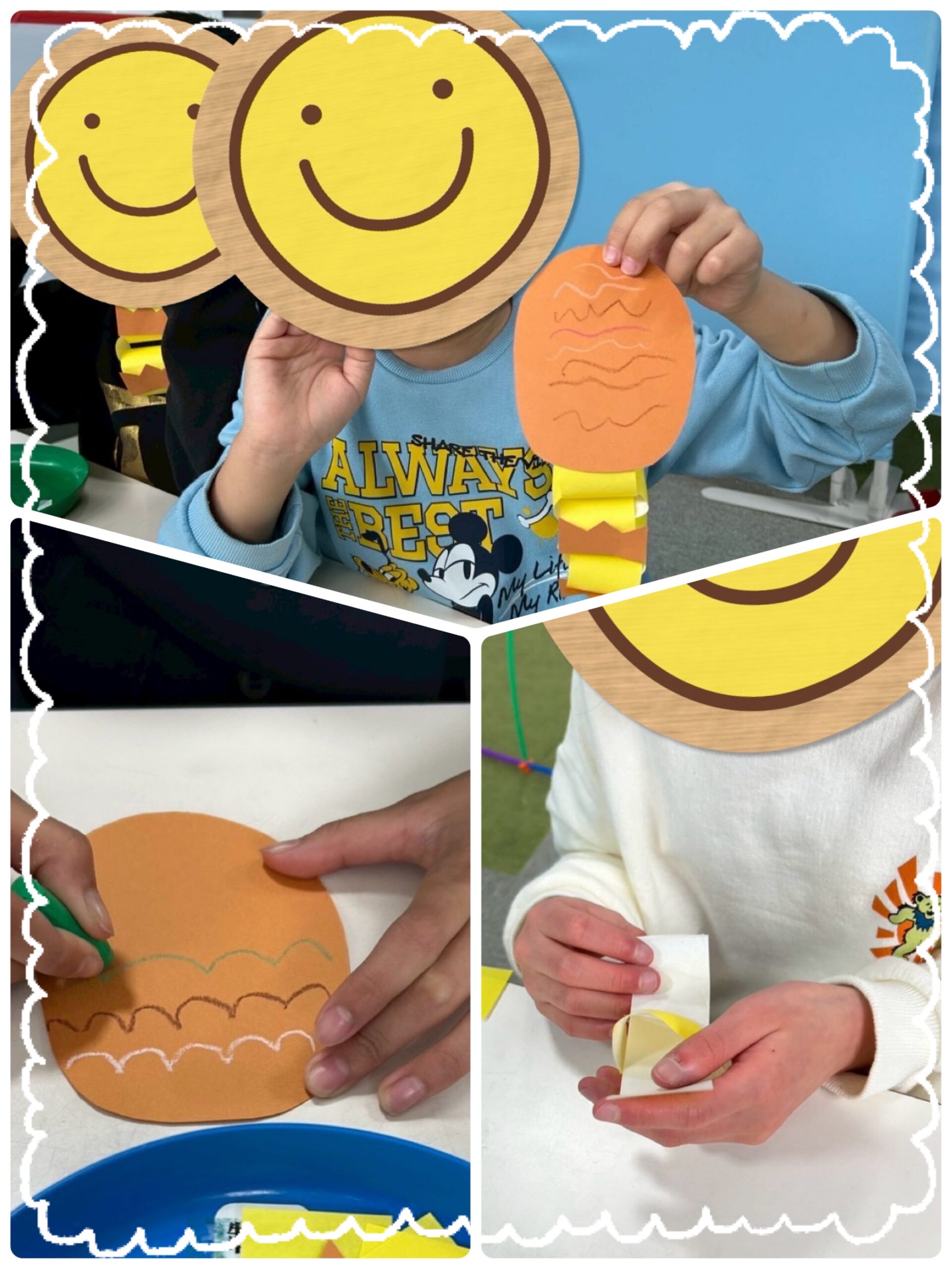 【北堀江】放デイ：公文📖　つくし制作