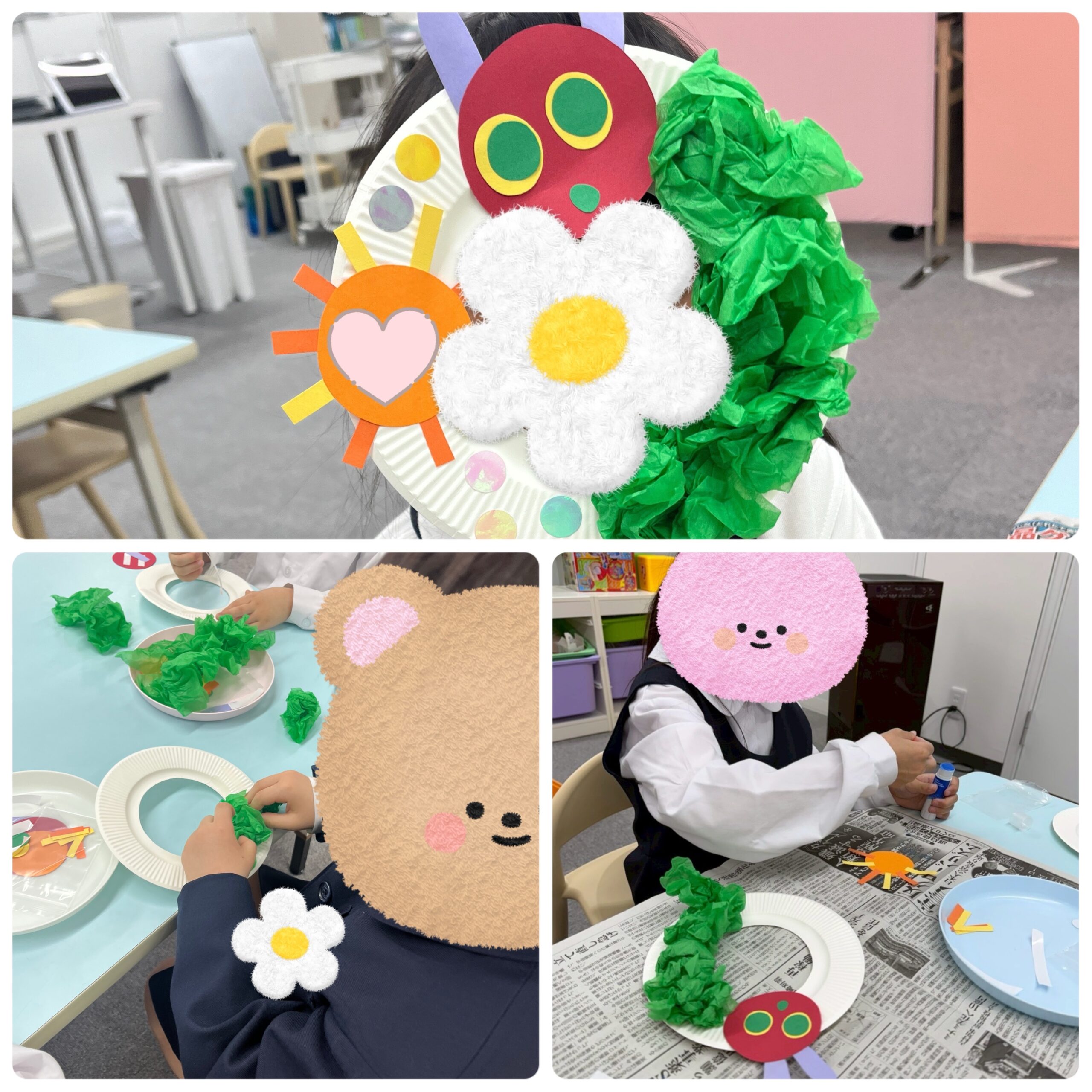 【西長堀】放デイ：公文📖 はらぺこあおむし制作🍎