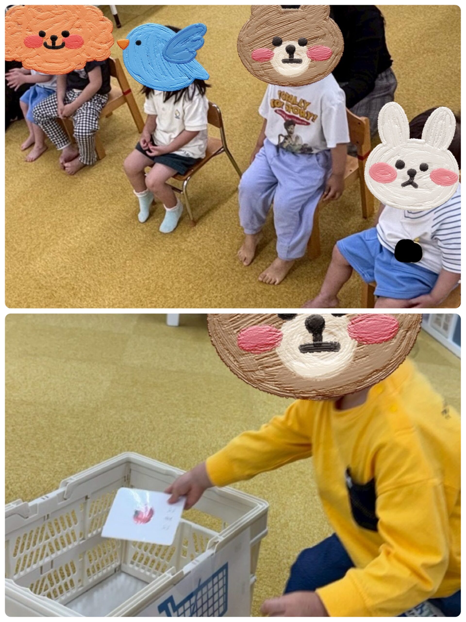 【西長堀】児童発達支援　集団音楽「お買い物」🎵