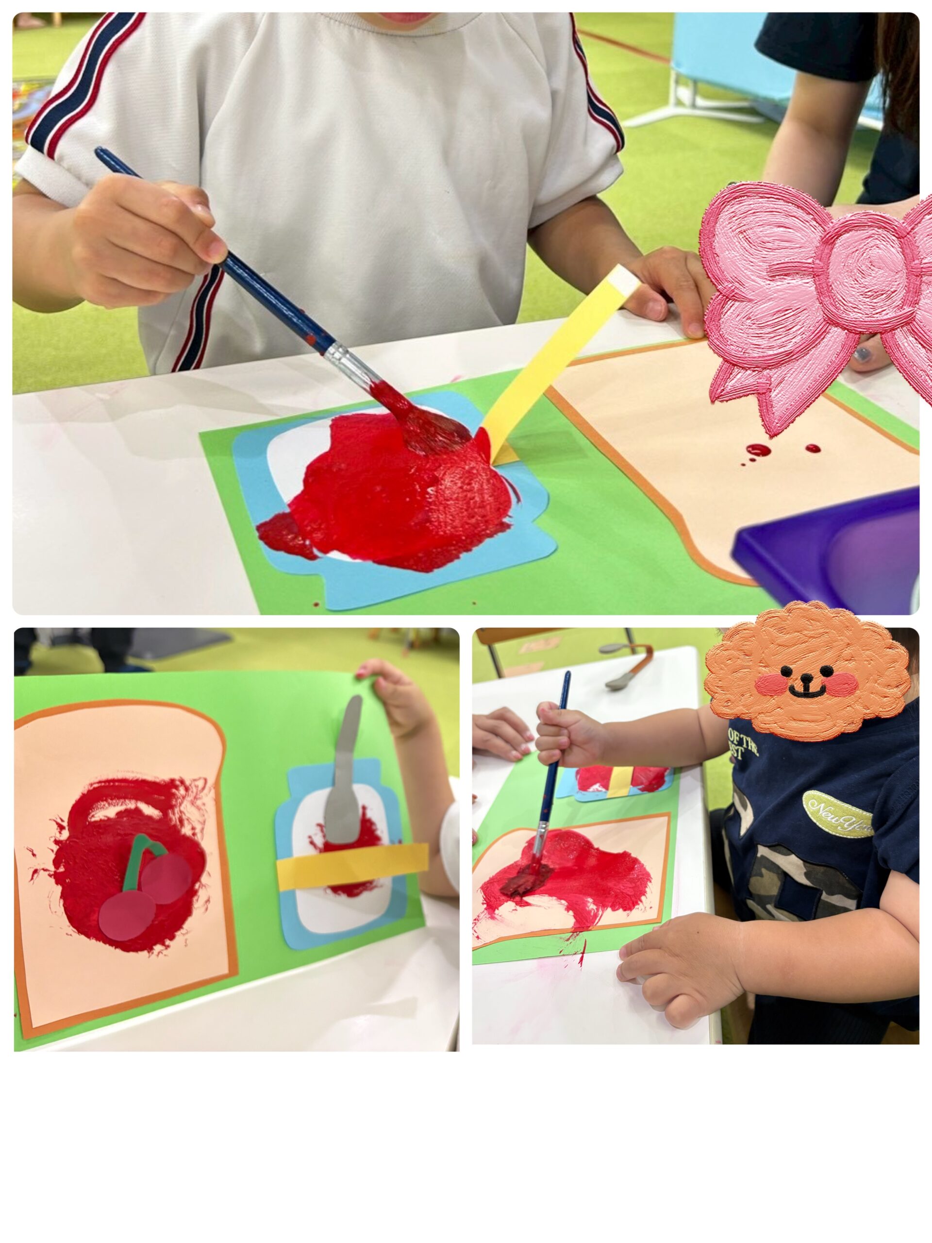 【南堀江】児童発達支援　サクランボジャムパン🍒