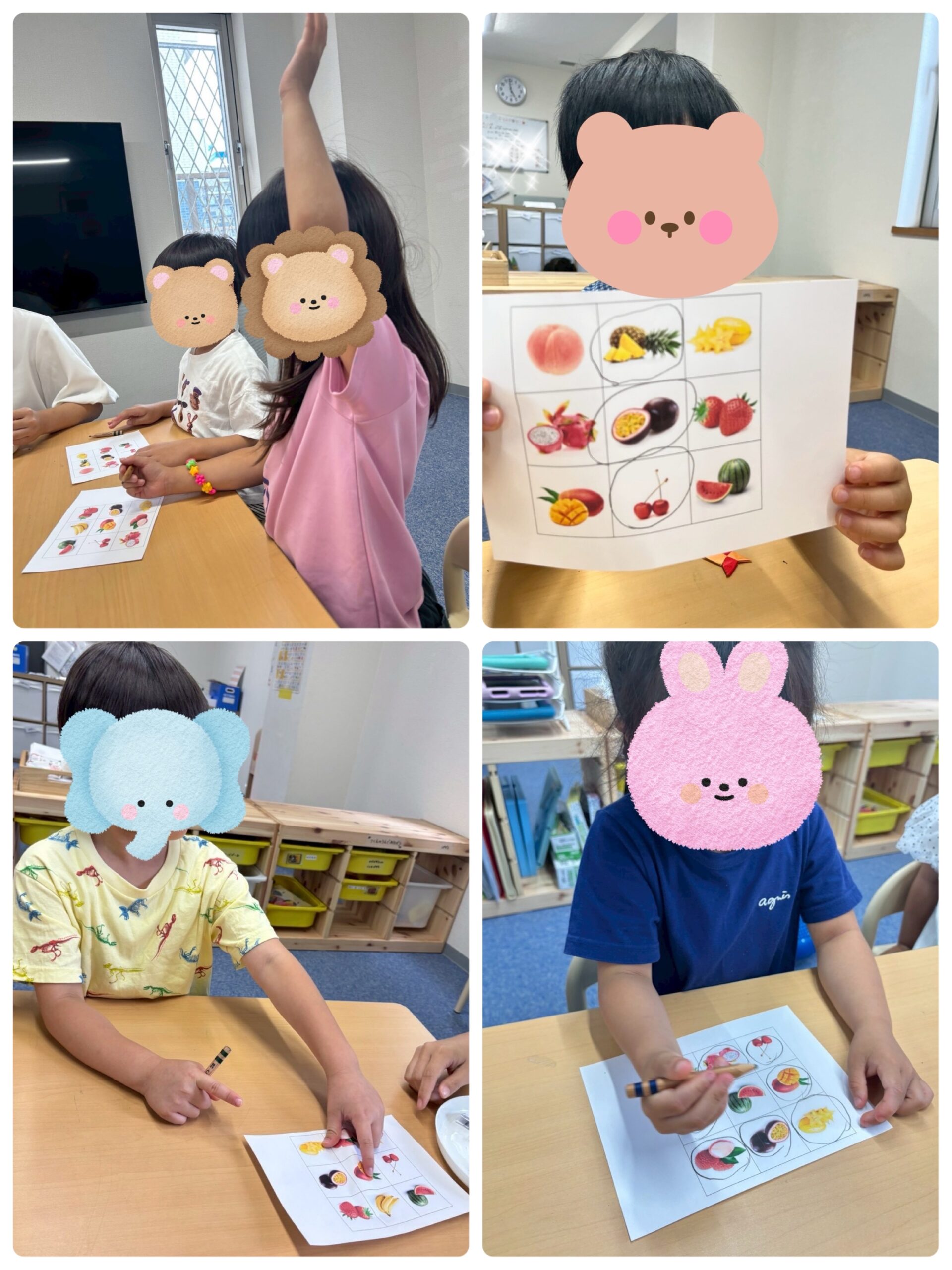 【ハッピープラス南堀江】SST くだものビンゴ🍎