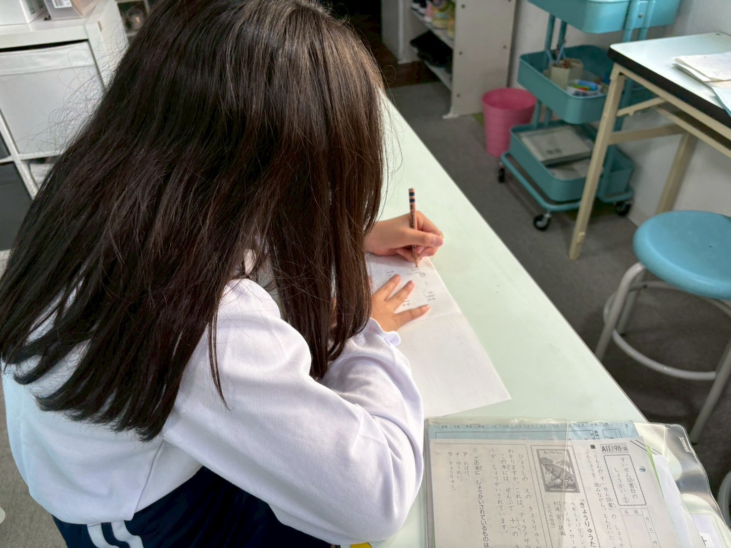 【北堀江】放デイ：公文📖公文と自由遊びの様子🐹