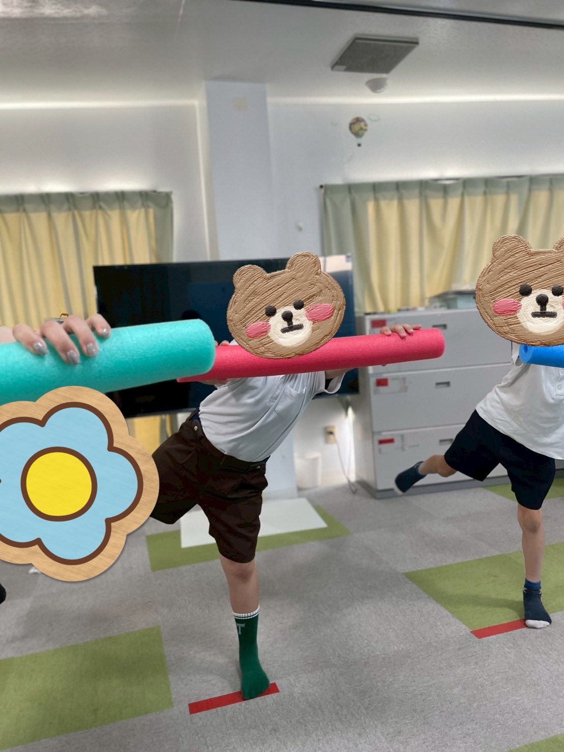 【北堀江】放デイ：公文📖バランストレーニング🐹