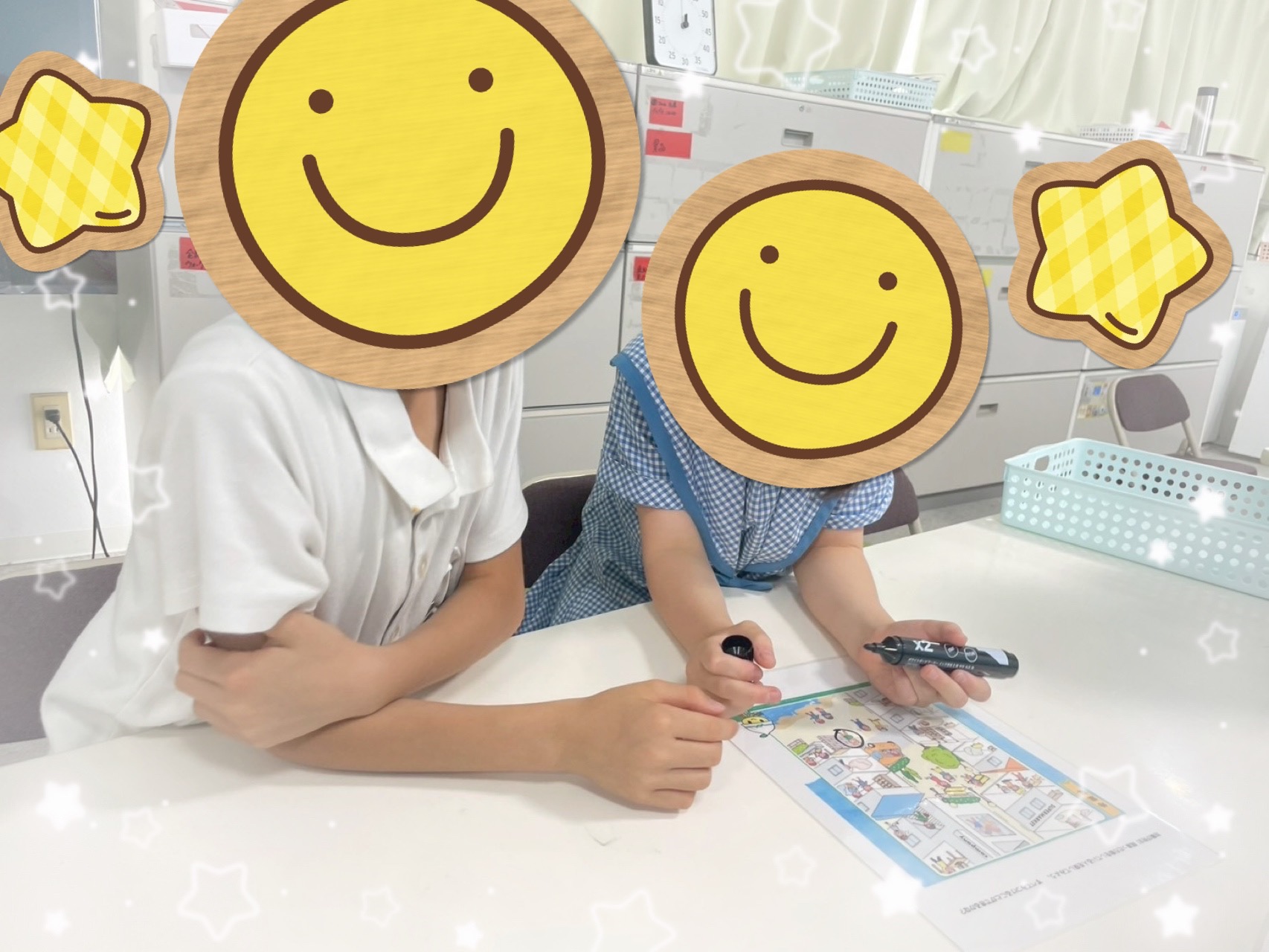 【北堀江】放デイ：公文📖　危険なところはどこ？？