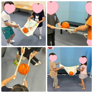 【ハッピープラス南堀江】SST　ボール運び🏀