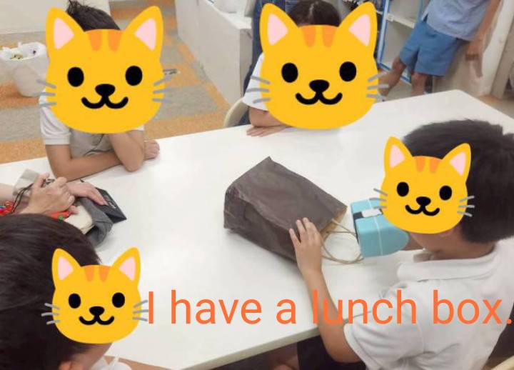 【南堀江】放デイ　英語　What do you have?