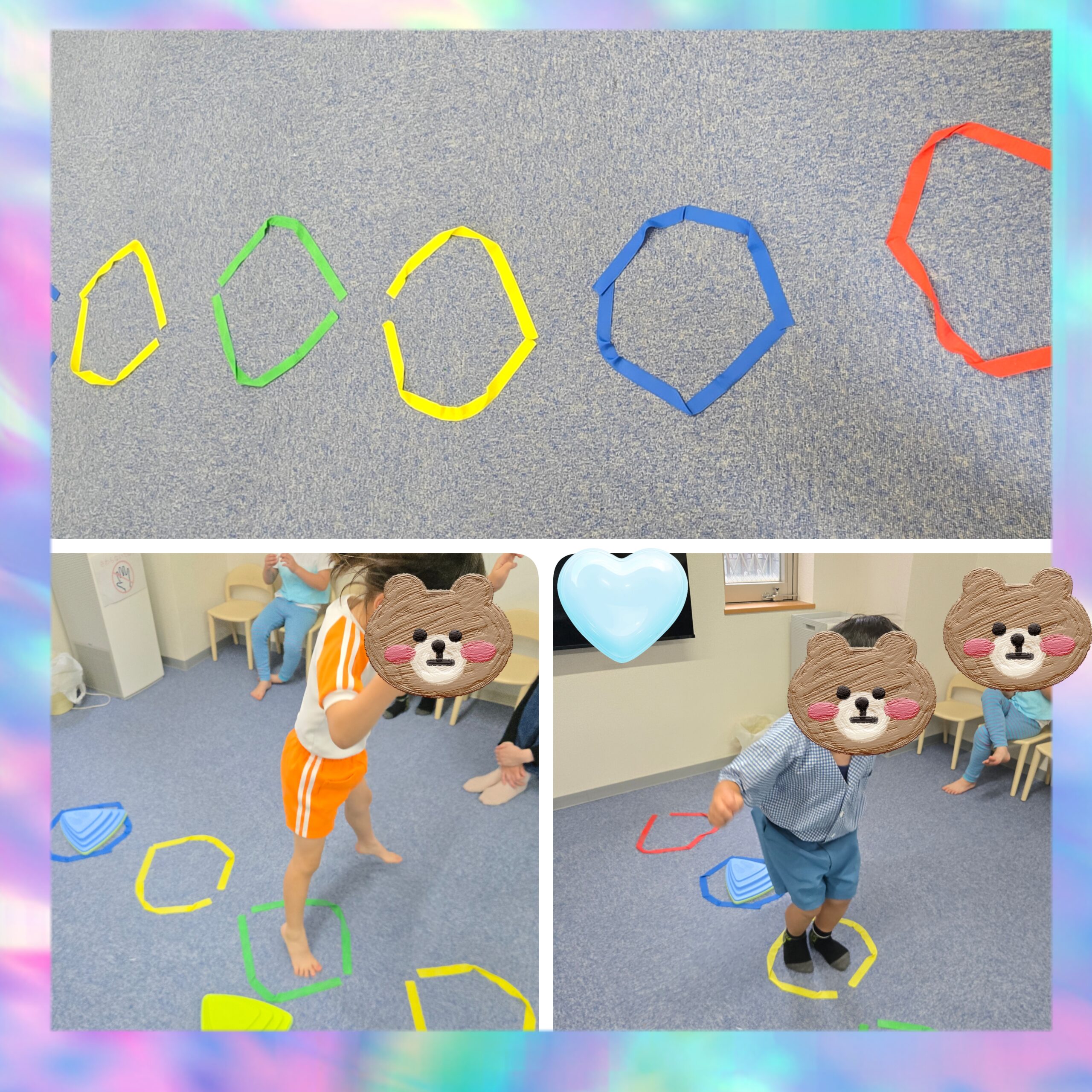 【ハッピープラス南堀江】公文📚　ラダー遊び✨