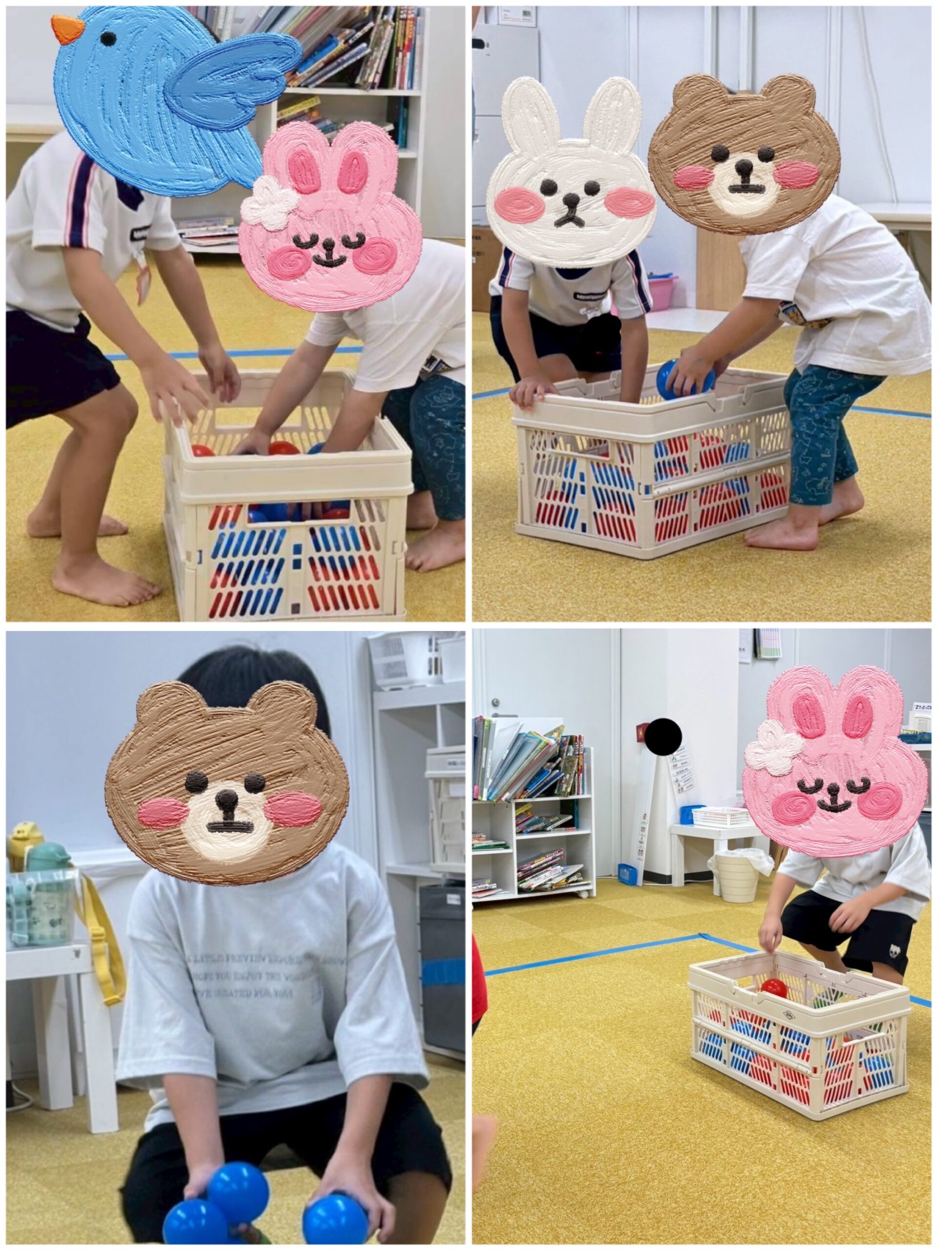 【西長堀】児童発達支援　集団活動🔴🔵