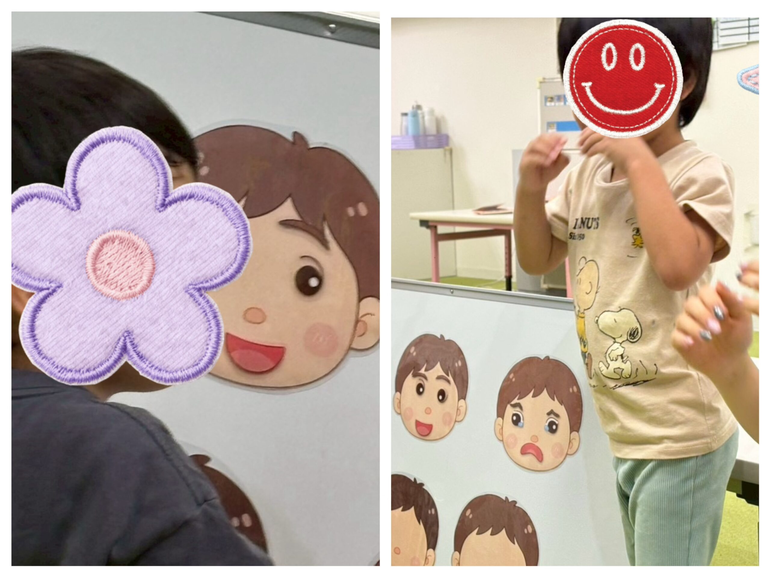 【南堀江】児童発達支援　顔を作ろう♪
