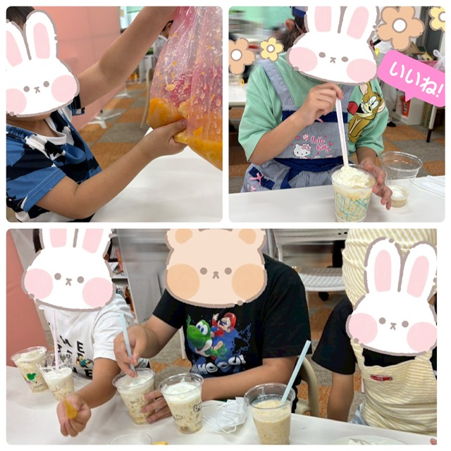 【南堀江】放デイ　ミックスジュースフロート作り🍹🍦✨