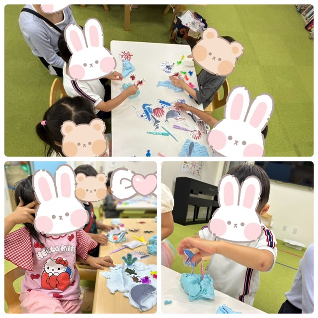 【南堀江】児童発達支援　センサリープレイ:海🪼