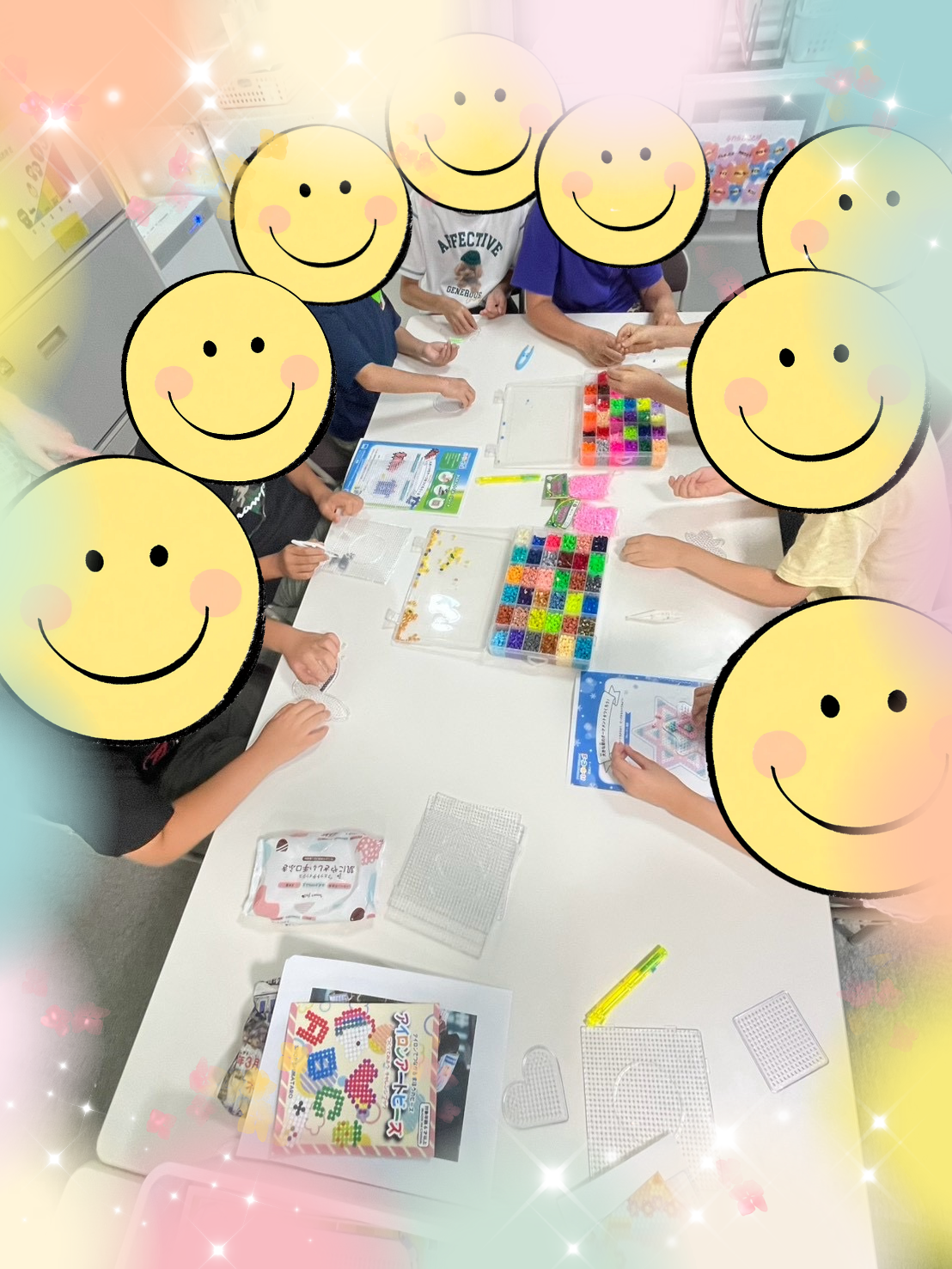 【北堀江】放デイ：公文📖　夏休みの様子