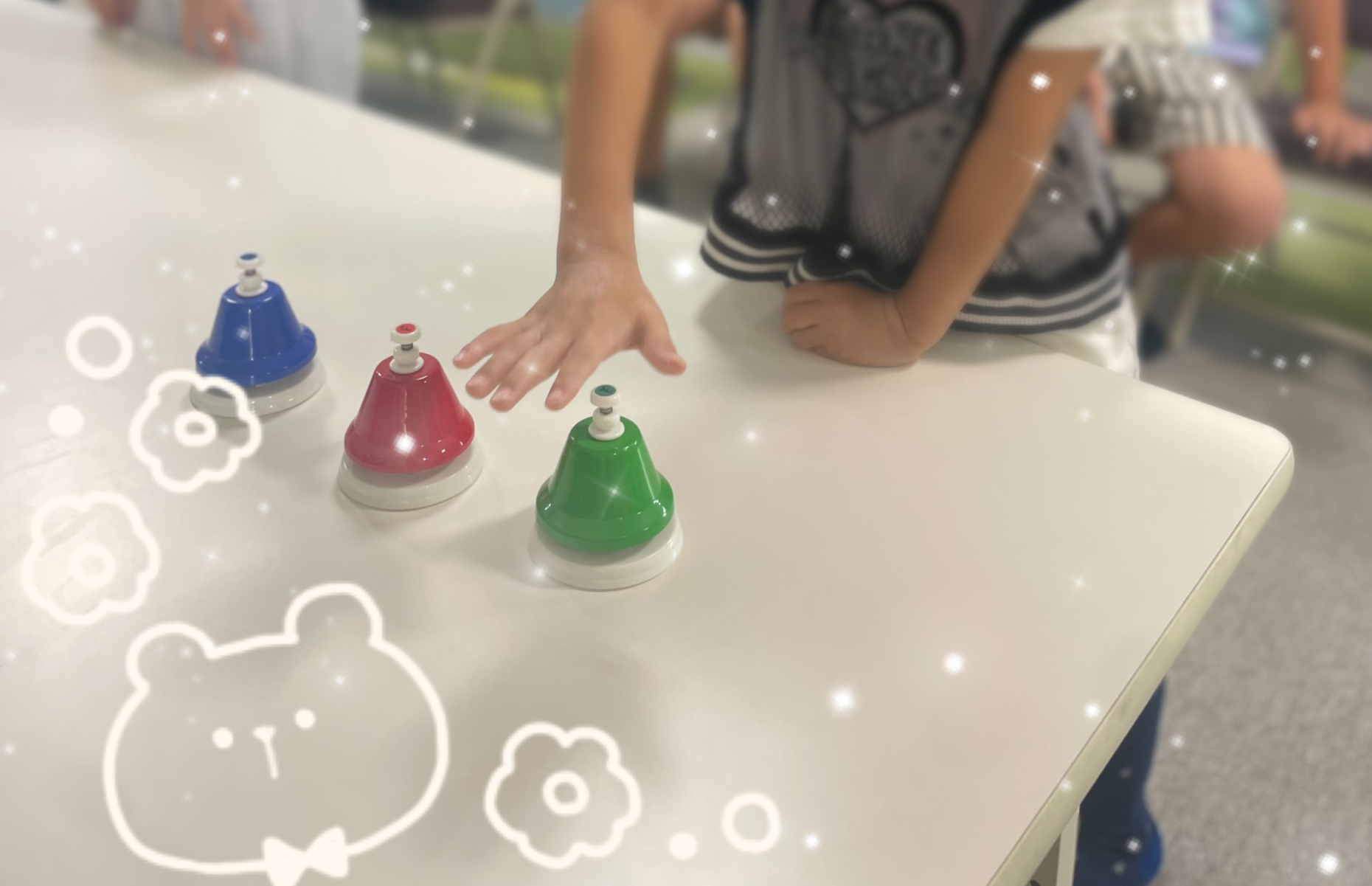 【北堀江】放デイ：公文📖　ベルでミッキーマウスマーチ🔔