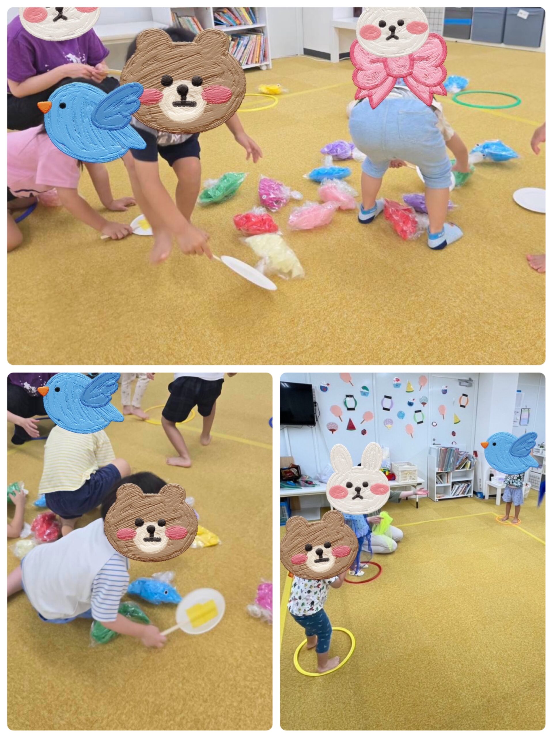【西長堀】児童発達支援　リトミック「夏祭り」🍉