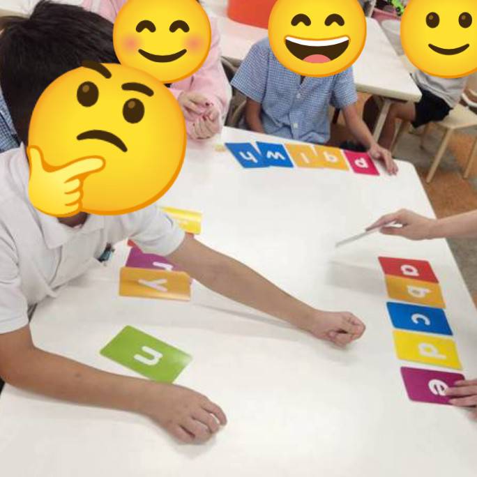【南堀江】放デイ　英語　Alphabet matching