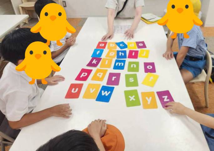 【南堀江】放デイ　英語　Alphabet Matching 2